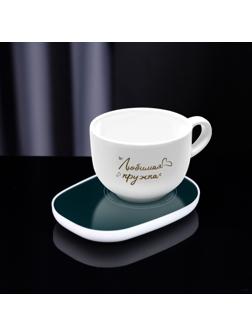 Подставка с подогревом для любимой кружки LSK-1502, от USB, 16 Вт, зелёная