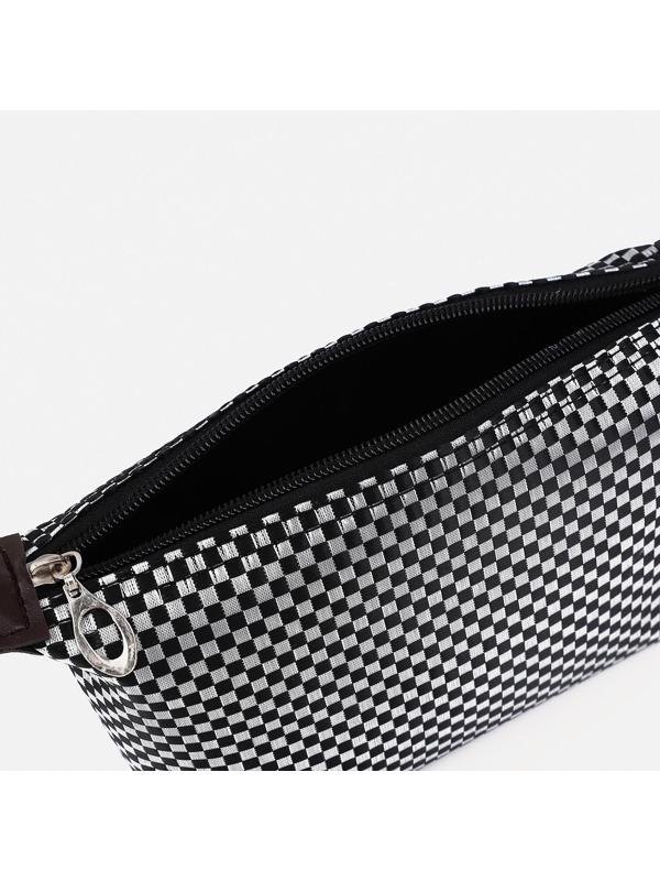 Косметичка на молнии, цвет чёрный