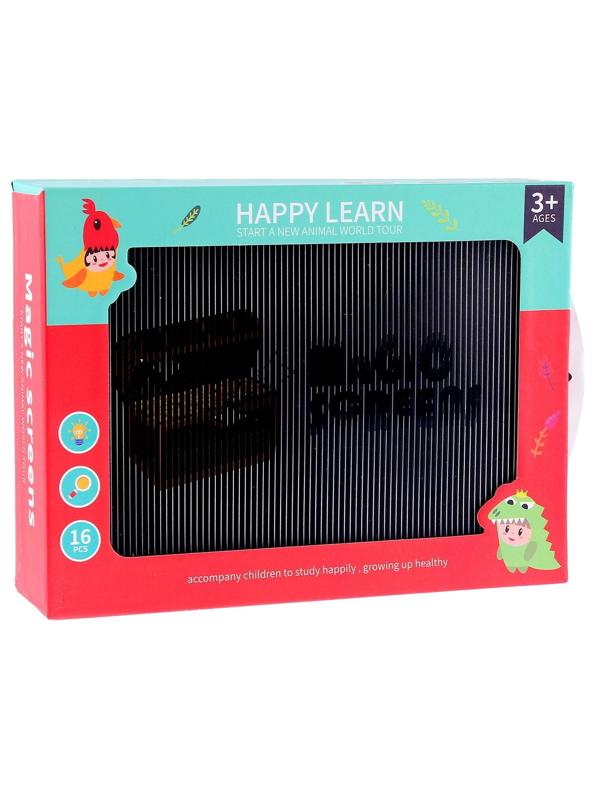 Набор для визуальных опытов «Динамические фигуры» 16 карточек