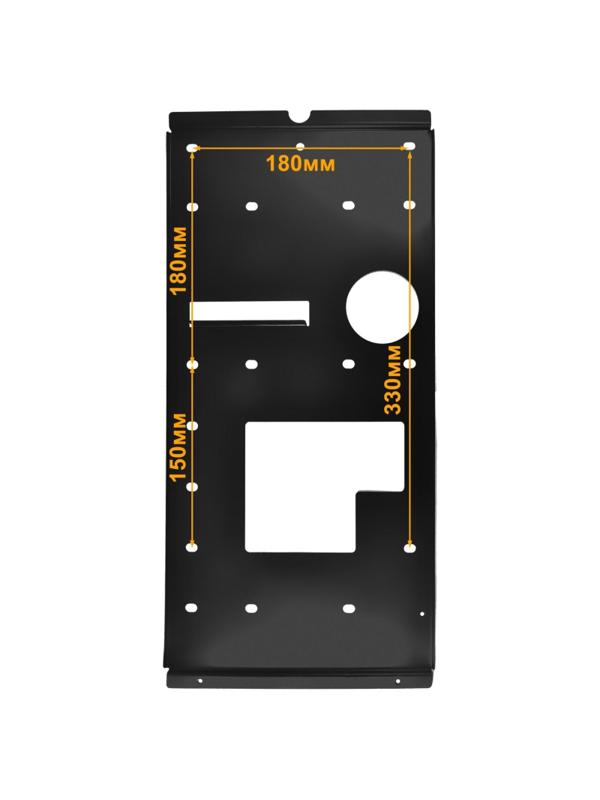 Сушилка для рук электрическая 2кВт хром погружная Puff-8870C New