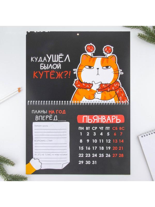 Календарь на спирали «Жизненный», 34 х 24 см