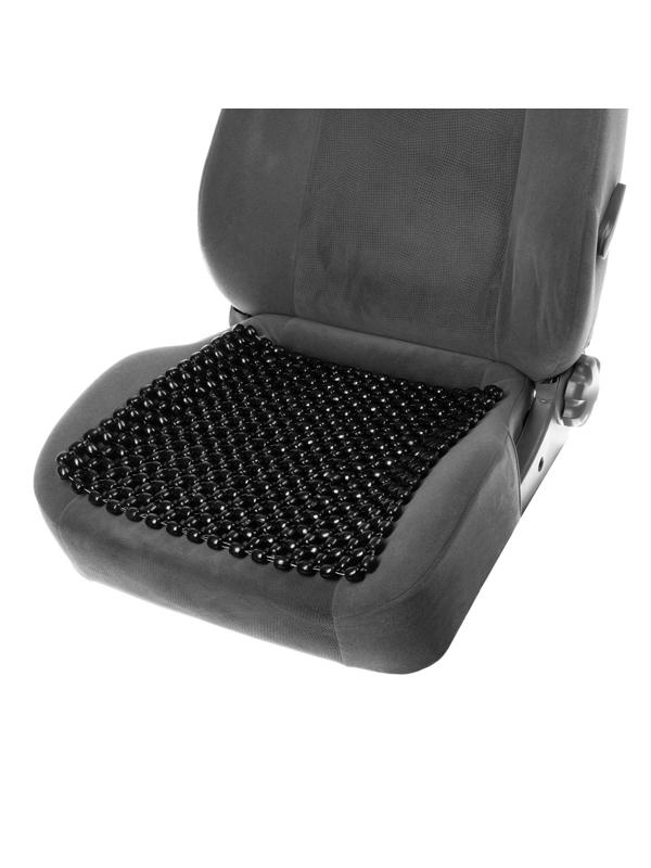 Накидка-массажер TORSO на сиденье 42х42 см, дерево, черный