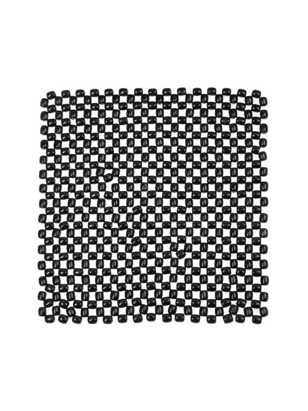 Накидка-массажер TORSO на сиденье 42х42 см, дерево, черный