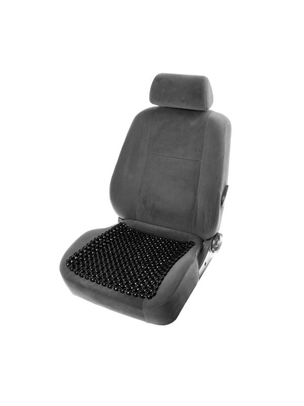 Накидка-массажер TORSO на сиденье 42х42 см, дерево, черный