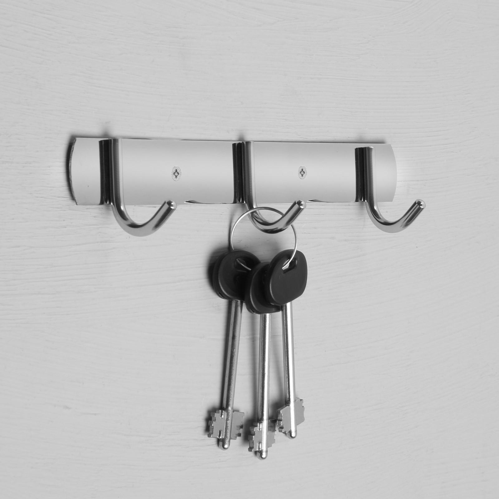 Вешалка с тремя крючками CAPPIO VC102, цвет хром