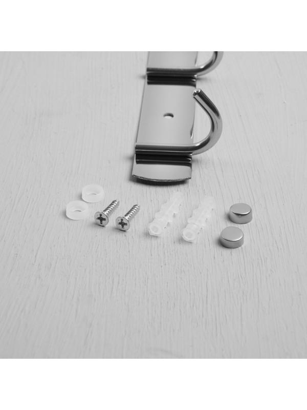 Вешалка с тремя крючками CAPPIO VC102, цвет хром