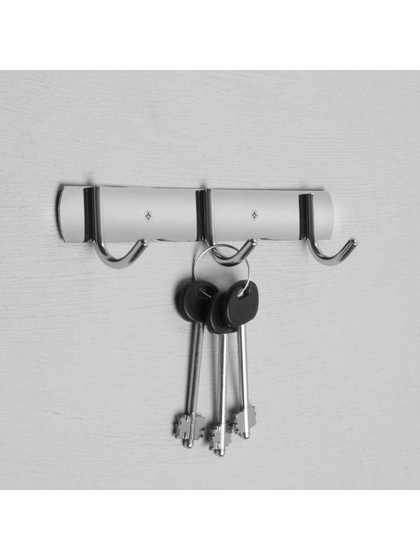 Вешалка с тремя крючками CAPPIO VC102, цвет хром