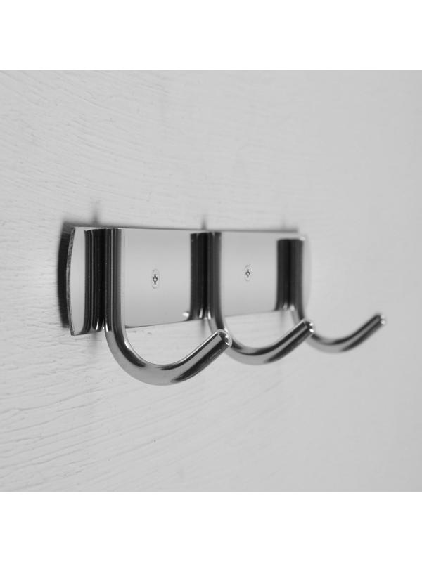 Вешалка с тремя крючками CAPPIO VC102, цвет хром