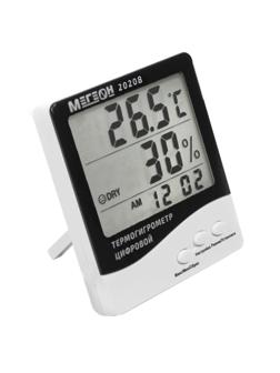 Термогигрометр настольный цифровой МЕГЕОН 20208