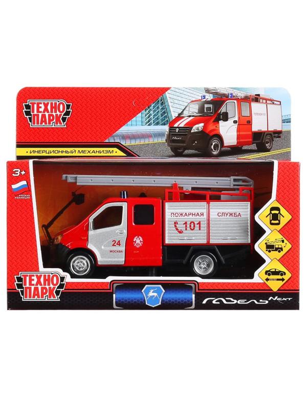 Игрушка ПОЖАРНАЯ Технопарк ГАЗЕЛЬ 15 см мет,красн NEXTFIR-15FIR-RD