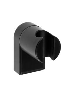 Держатель для душевой лейки ZEIN Z91, регулируемый, пластик, черный