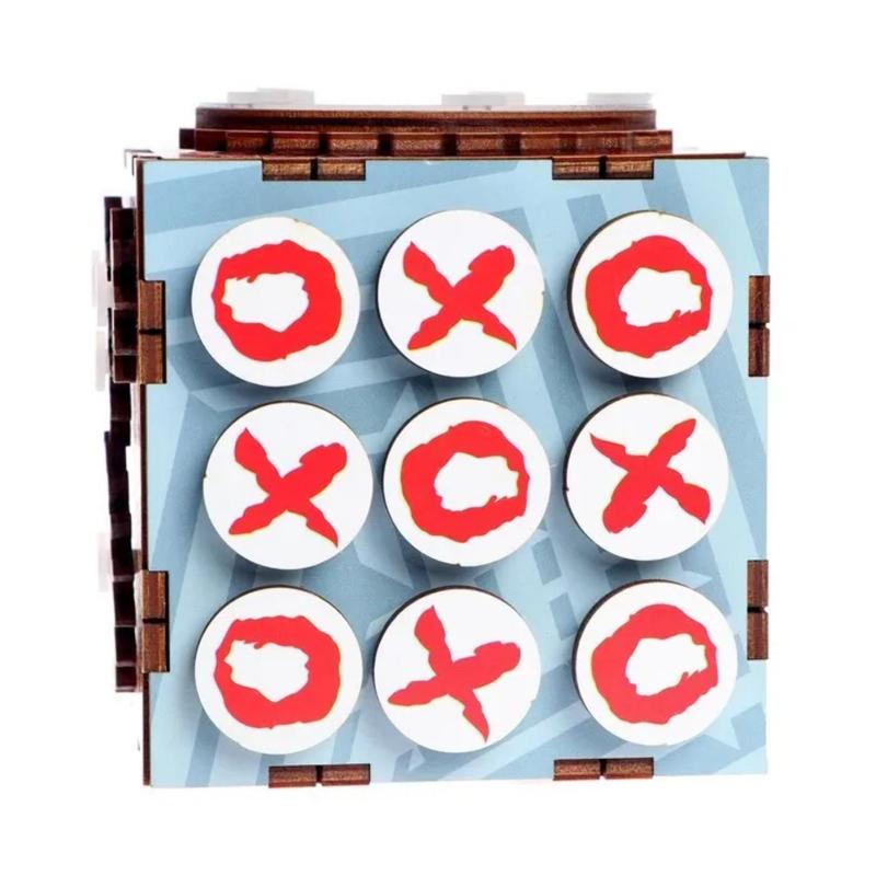 Бизиборд FOFA обучающая доска бизикуб Крестики-нолики ST0075