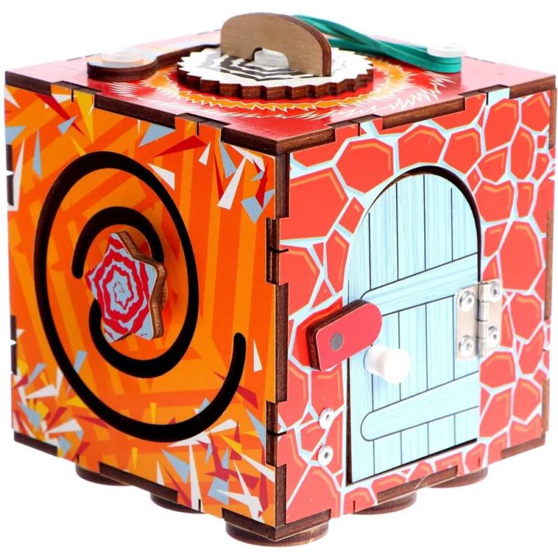 Бизиборд FOFA обучающая доска бизикуб Крестики-нолики ST0075