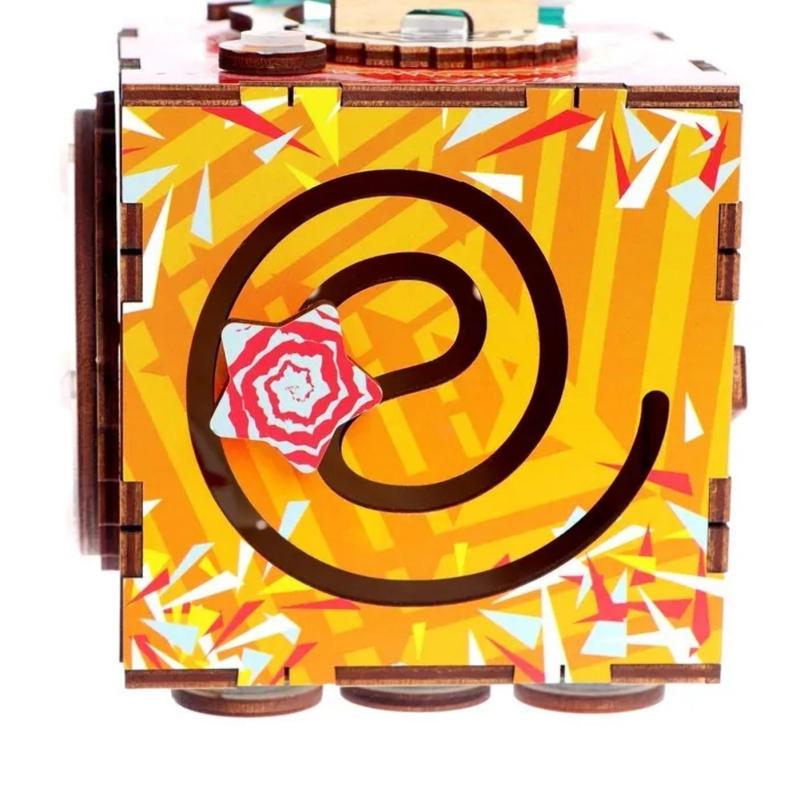 Бизиборд FOFA обучающая доска бизикуб Крестики-нолики ST0075