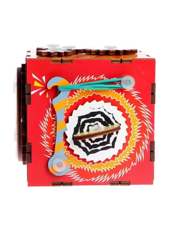 Бизиборд FOFA обучающая доска бизикуб Крестики-нолики ST0075