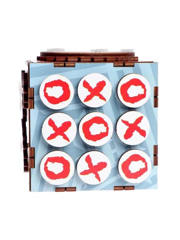 Бизиборд FOFA обучающая доска бизикуб Крестики-нолики ST0075