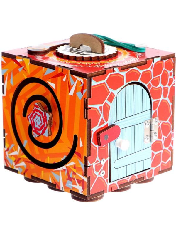 Бизиборд FOFA обучающая доска бизикуб Крестики-нолики ST0075