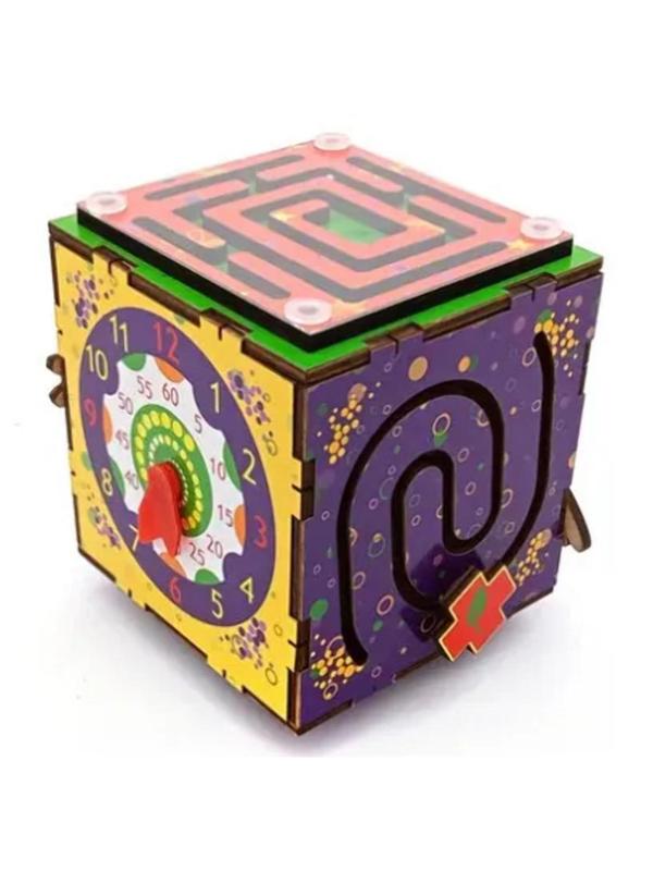 Бизиборд FOFA обучающая доска бизикуб Сова ST0058