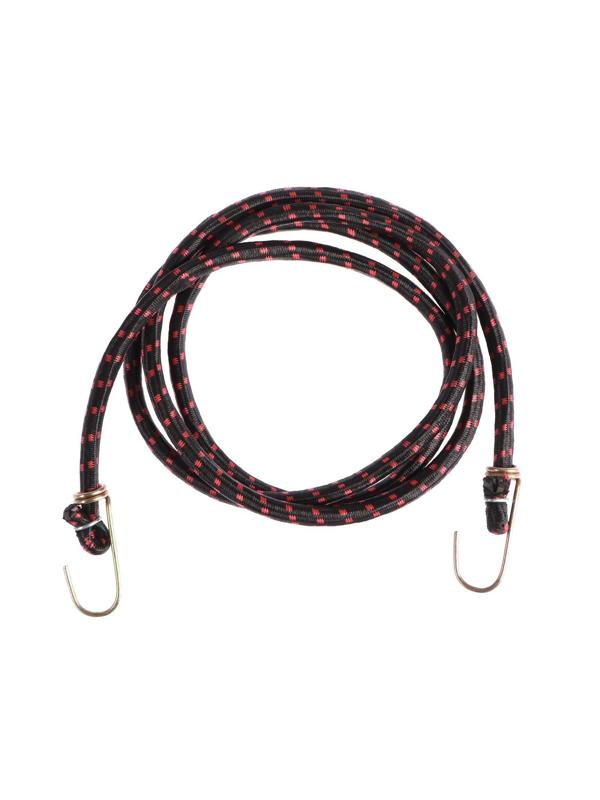 Резинка для крепления багажа, 150 см, металлические крючки, МИКС