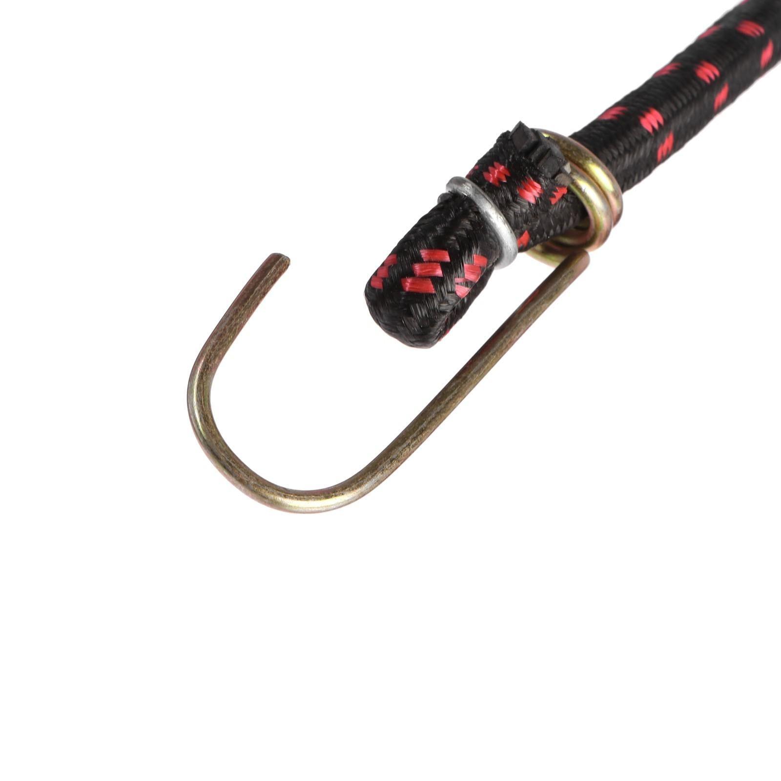 Резинка для крепления багажа, 200 см, металлические крючки, МИКС