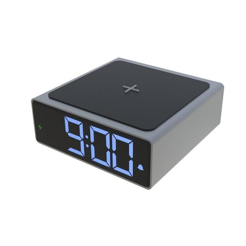 Часы-будильник Ritmix RRC-900Qi Grey