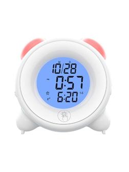 Часы-будильник Ritmix CAT-057 White