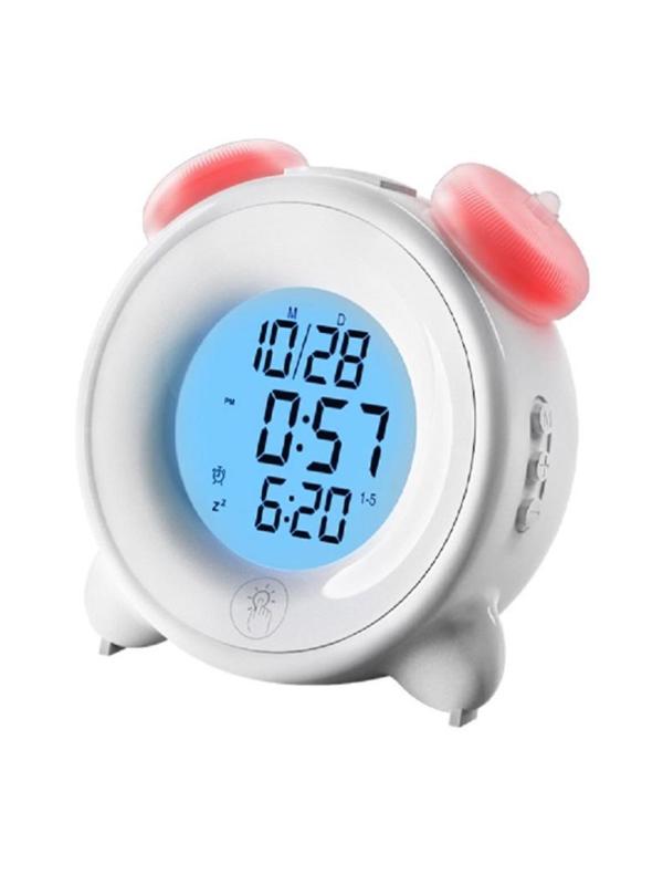 Часы-будильник Ritmix CAT-057 White