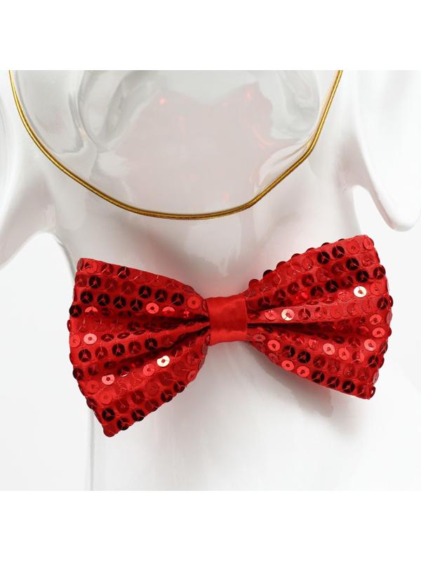 Набор для праздника (колпак+бантик), красный