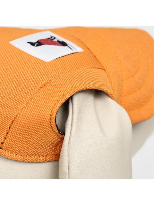 Кепка для собак, M (28-41 см), оранжевая