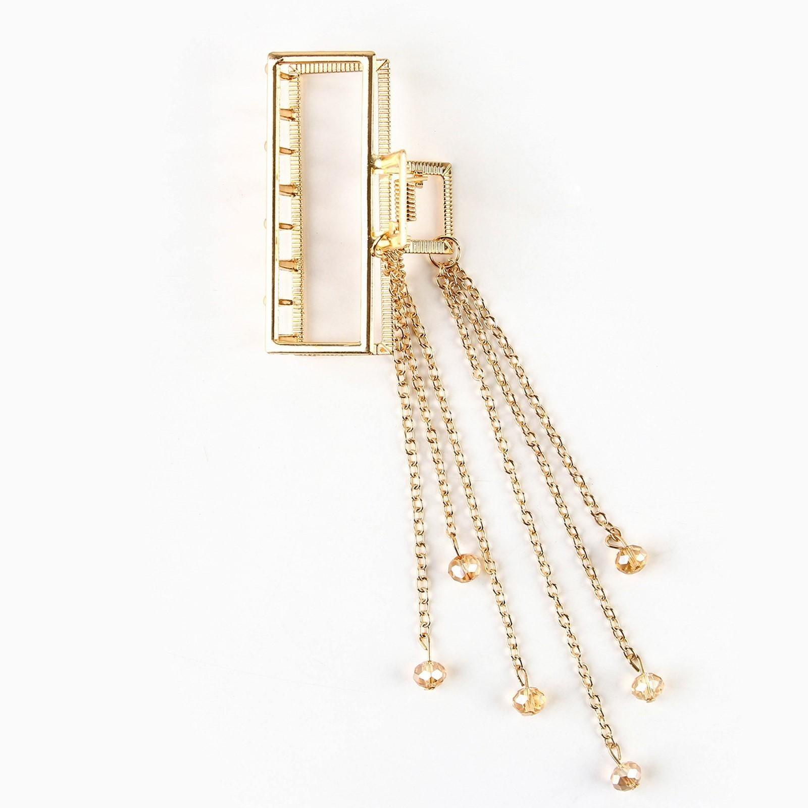 Краб для волос с цепочкой You are beautiful, 14 х 6 х 3 см