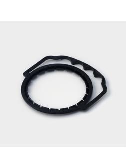 Ручка для стеклобанок, d=100 мм, цвет черный