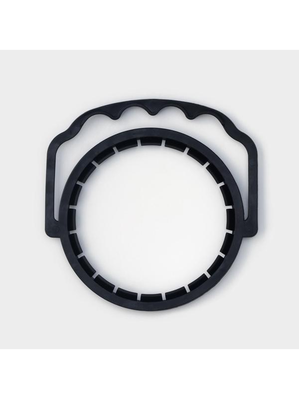 Ручка для стеклобанок, d=100 мм, цвет черный