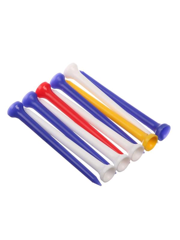 Набор подставок для гольф мяча из пластика, h-8.3 см, 10 шт