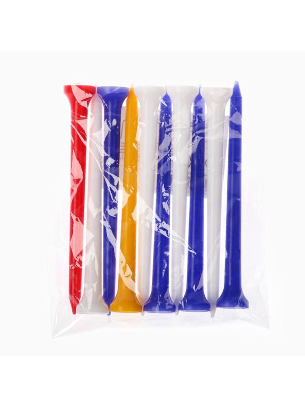 Набор подставок для гольф мяча из пластика, h-8.3 см, 10 шт