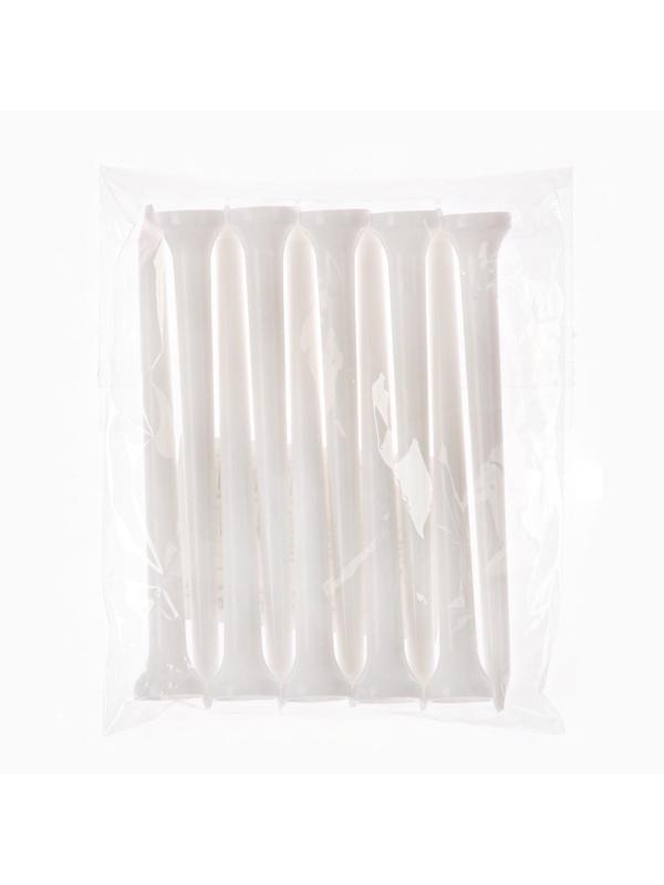 Набор подставок для гольф мяча из пластика, h-8.3 см, 10 шт, белые