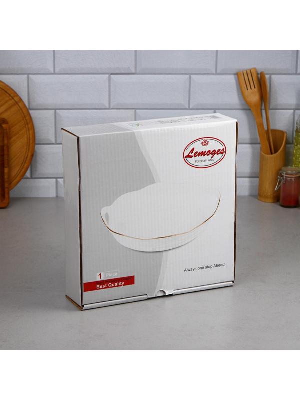 Форма для запекания Sezar, 1.3 л, фарфор, Иран