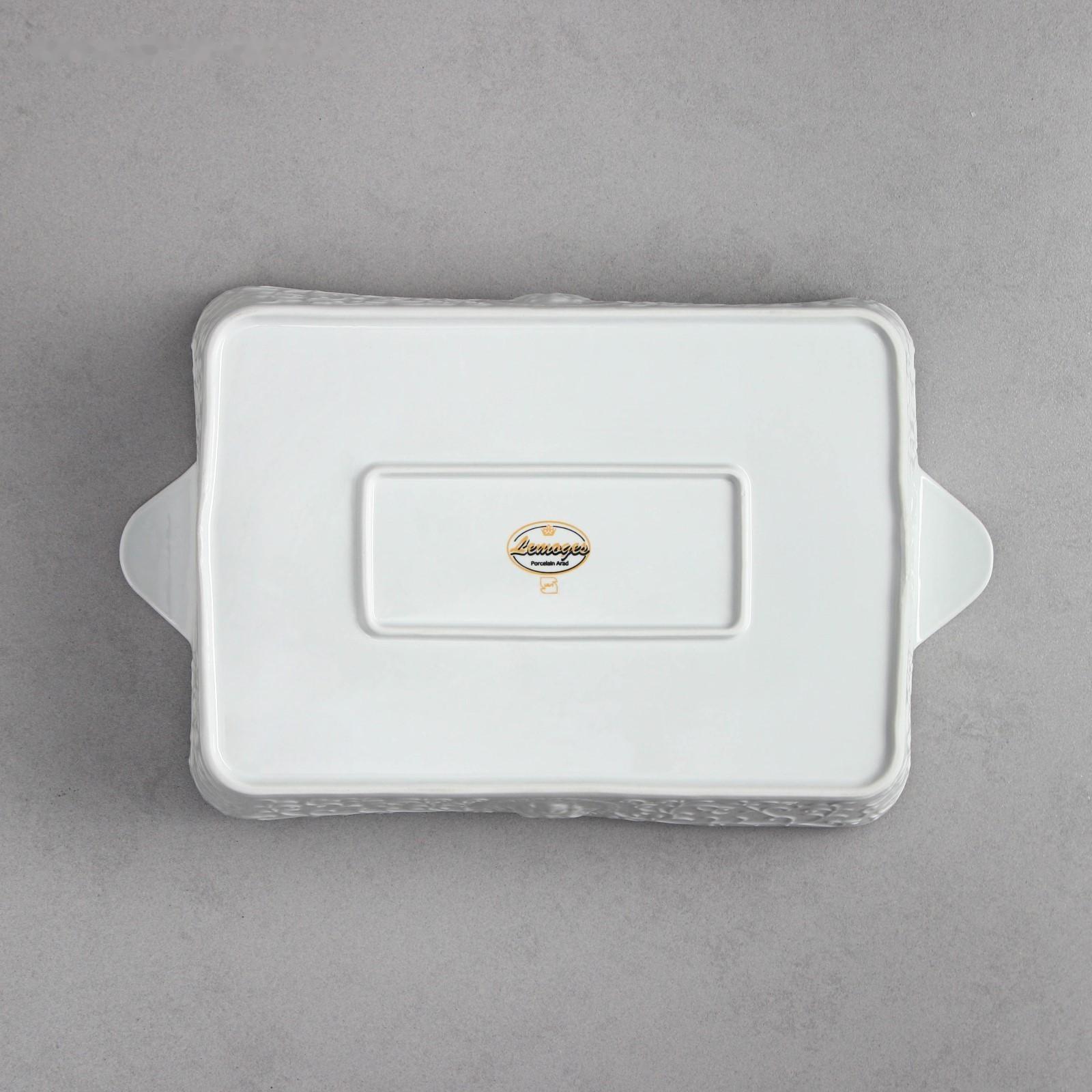 Форма для запекания Veronica, 3 л, белая, фарфор, Иран