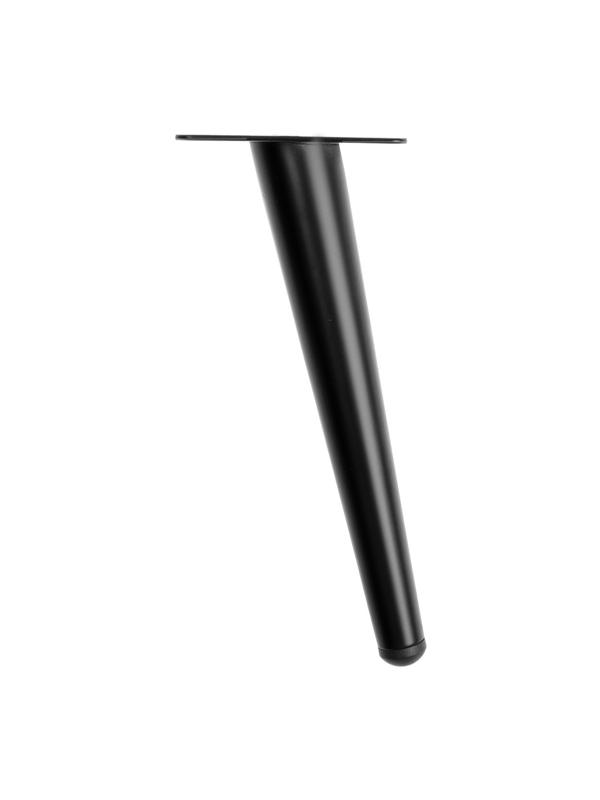 Опора мебельная CAPPIO OP07,h=200мм,толщ площ 1,8,  цвет матовый  черный