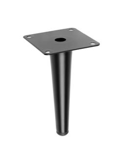 Опора мебельная CAPPIO OP08,h=150мм,толщ площ 1,8,  цвет матовый черный