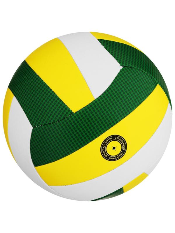 Мяч волейбольный MINSA Basic Nature, TPU, машинная сшивка, размер 5