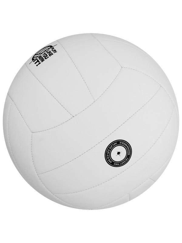 Мяч волейбольный MINSA Basic White, TPU, машинная сшивка, размер 5