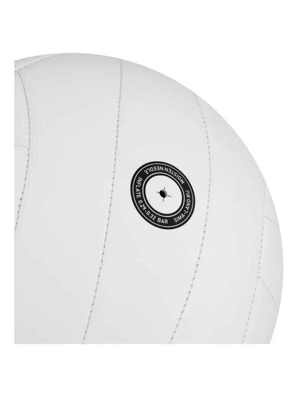 Мяч волейбольный MINSA Basic White, TPU, машинная сшивка, размер 5