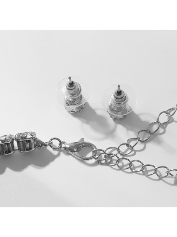 Набор 3 предмета: серьги, колье, браслет 