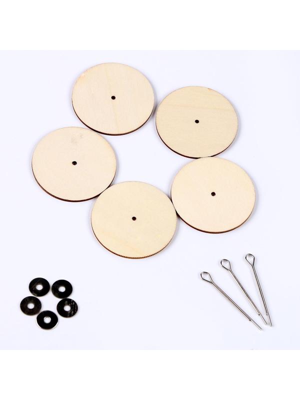 Крепления для суставов игрушек, диски 20 шт. по 5 см, шайбы 20 шт., шплинт 10 шт.