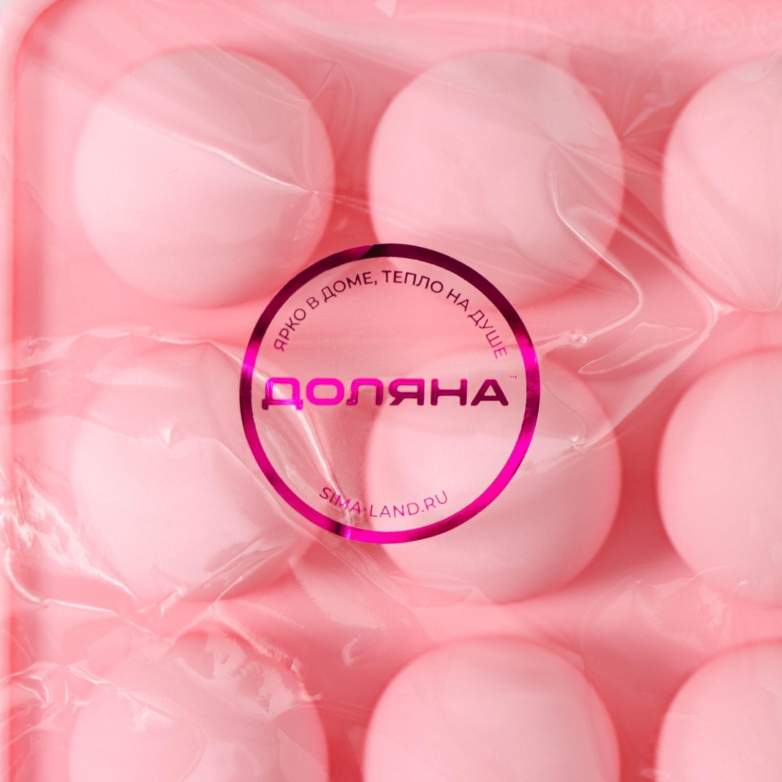 Форма силиконовая для льда и кондитерских украшений Доляна 