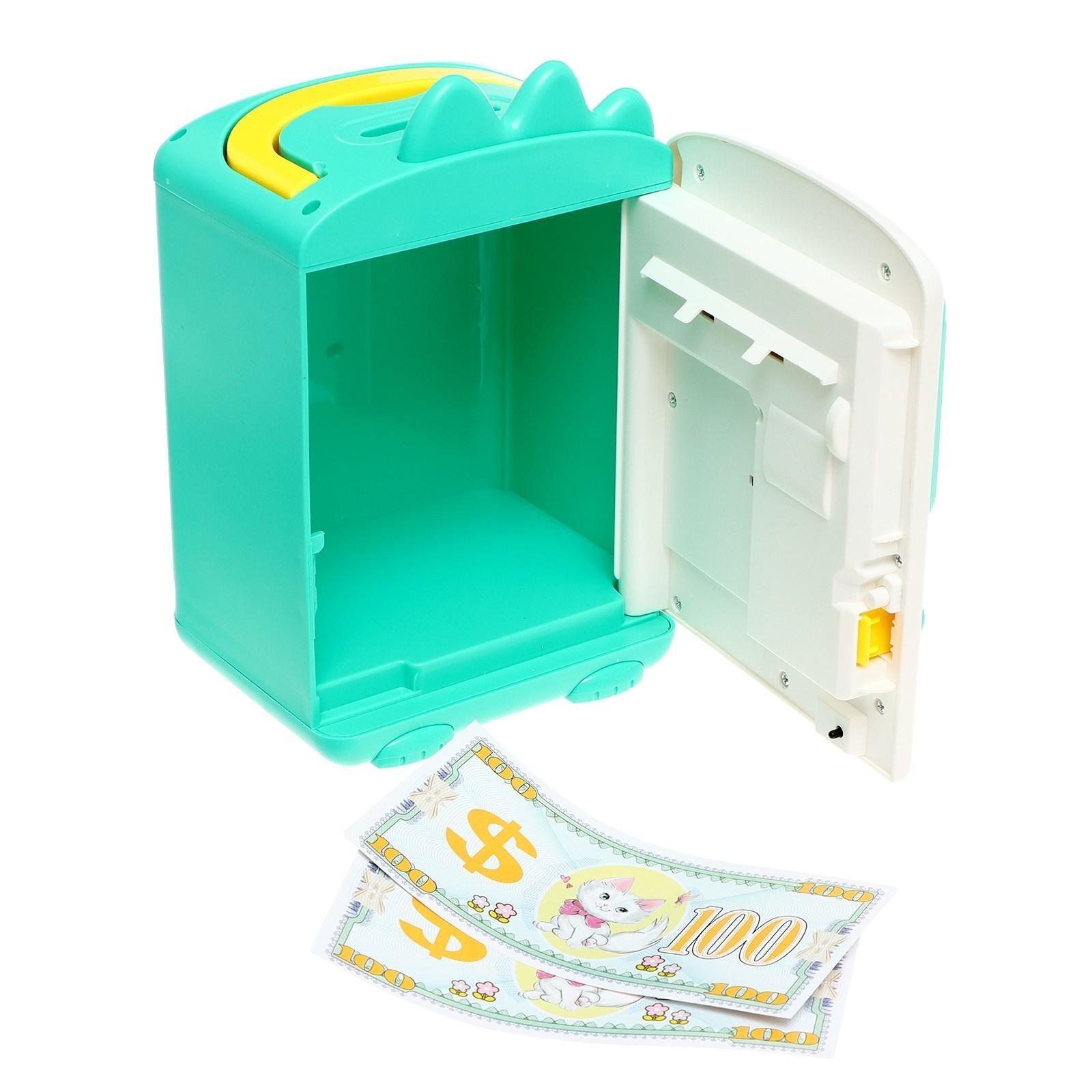 Игрушка «Дино-сейф», звук, цвет зелёный