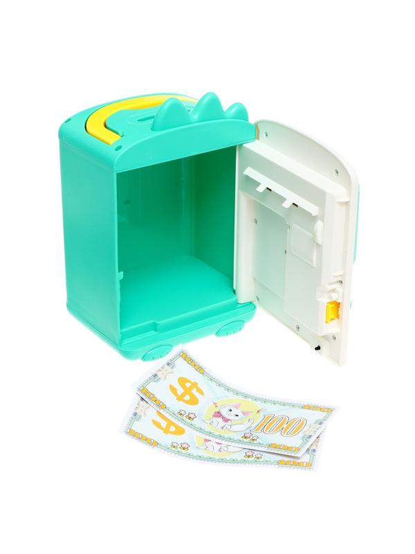 Игрушка «Дино-сейф», звук, цвет зелёный