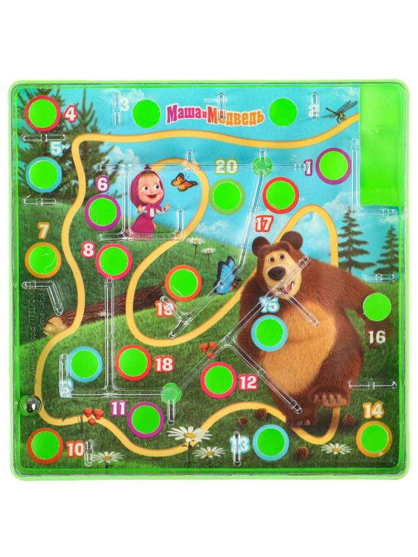 Настольная игра «‎Весёлый лабиринт. Маша и Медведь»