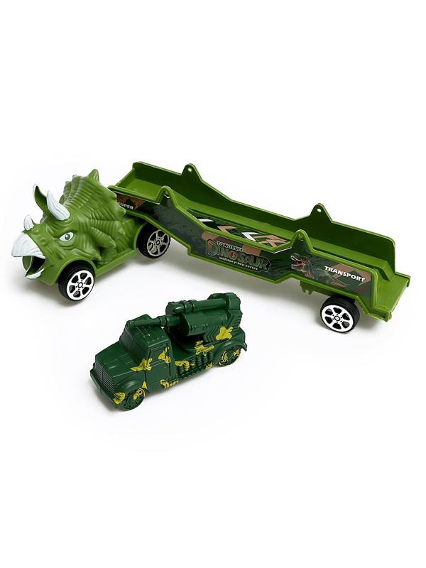 Грузовик инерционный «DINO автовоз», МИКС