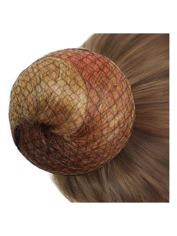 Сетка для волос, паутинка, 50 см, цвет чёрный